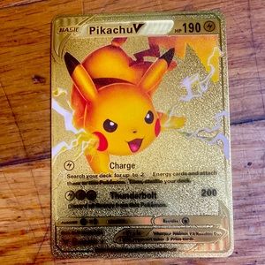 Selling gold rare Pokémon
